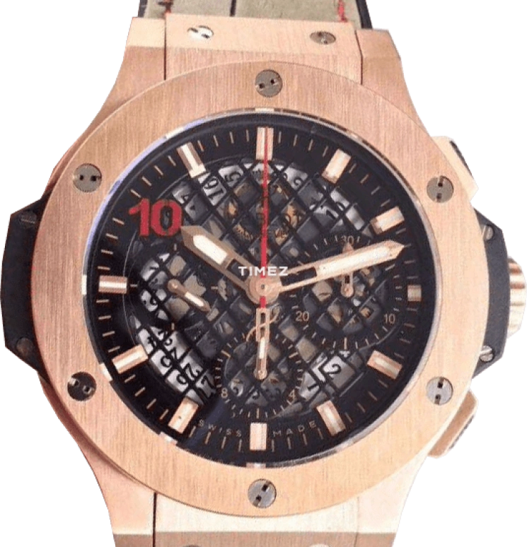 Hublot,Big Bang 44mm,44mm,Yellow Gold,Coffee,Brown,Automatic,Chronograph,Day,311,311.VX.1123.GR.SLE15