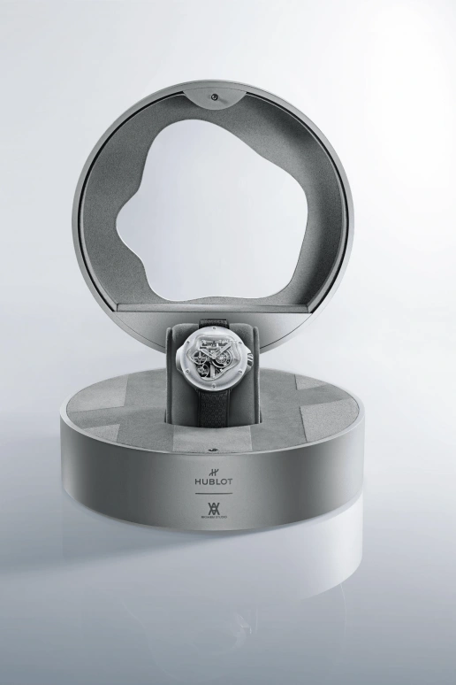 Hublot,MP 42mm,42mm,Titanium,Sapphire,Silver,Handwound,Power Reserve Indicator,240hours,917,917.NJ.6909.RX