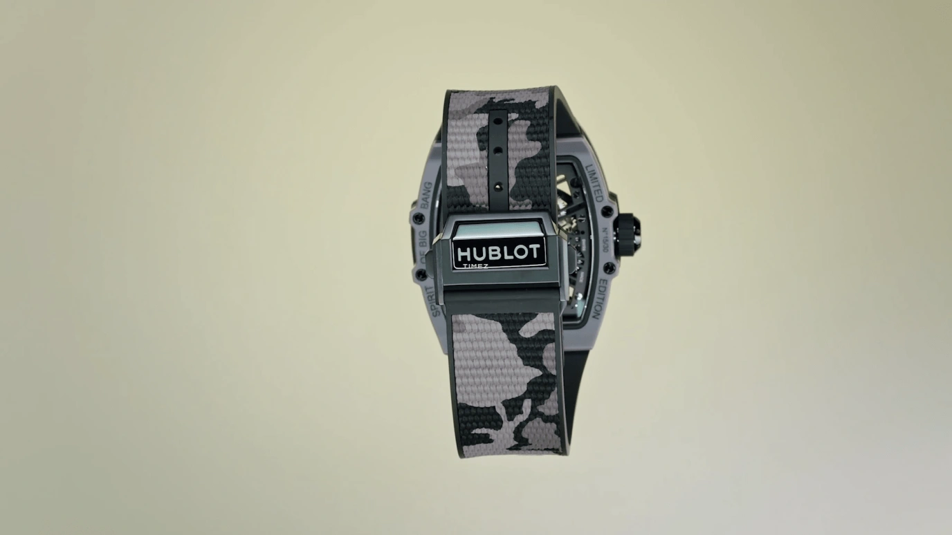 Hublot,Spirit of Big Bang 42mm,42mm,Ceramic,Skeleton,Grey,Handwound,Power Reserve Indicator,Tourbillon,645,645.FX.8020.NR.SOA24