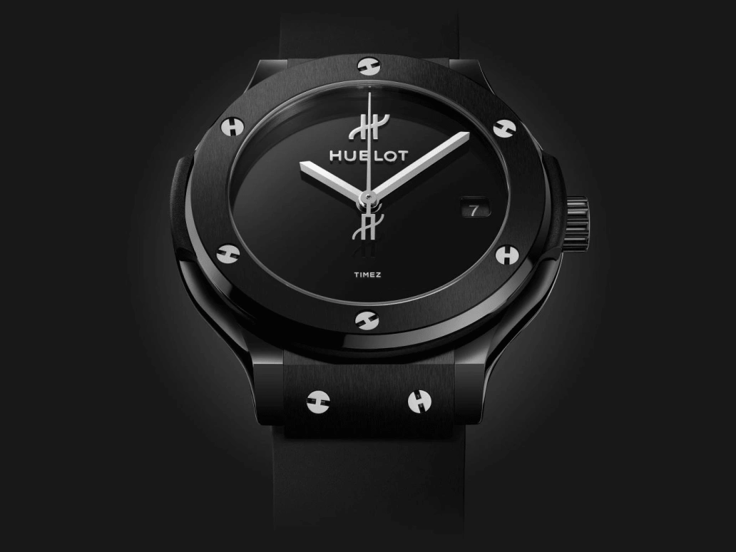 Hublot,Classic Fusion 38mm,38mm,Ceramic,Black,Day,Sapphire,Round,565,565.CX.1270.RX.MDM