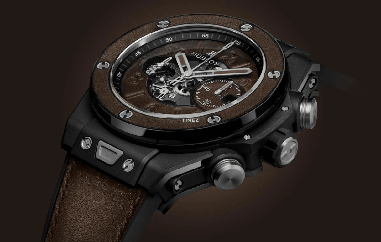 Hublot,Big Bang 45mm,45mm,Ceramic,Coffee,Brown,Automatic,Chronograph,Day,411,411.CI.0500.VR.BER20
