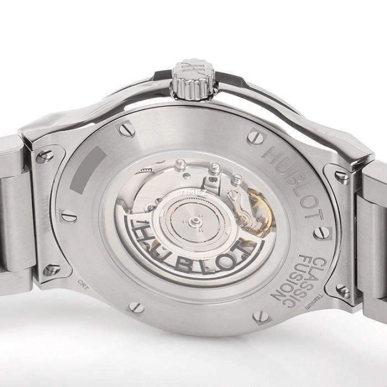 Hublot,Classic Fusion 42mm,42mm,Titanium,Black,Automatic,Day,42hours,542,542.NX.1170.NX