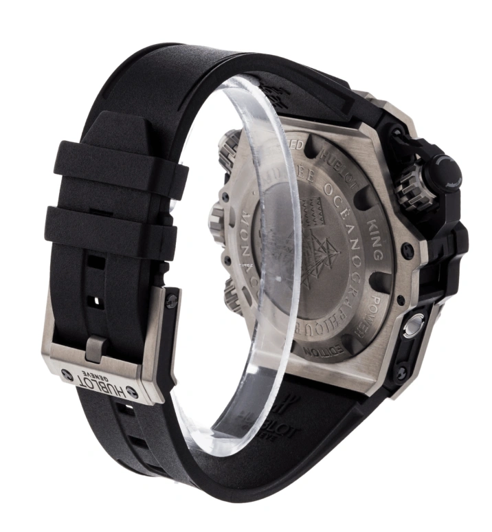 Hublot,King Power 48mm,48mm,Titanium Gold,Black,Automatic,Chronograph,Day,732,732.NX.1127.RX