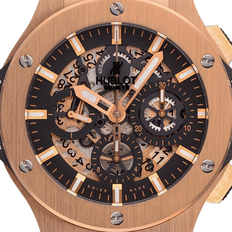 Hublot,Big Bang 44mm,44mm,Rose Gold,Black,Automatic,42hours,In-house Caliber,311,311.PX.1180.GR