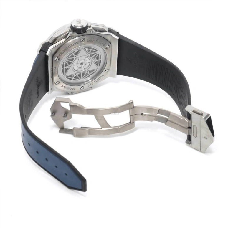 Hublot,Big Bang 45mm,45mm,Titanium Gold,Blue,Automatic,Chronograph,Day,Flyback,Retrograde,72hours,In-house Caliber,418,418.NX.5107.RX.MXM20