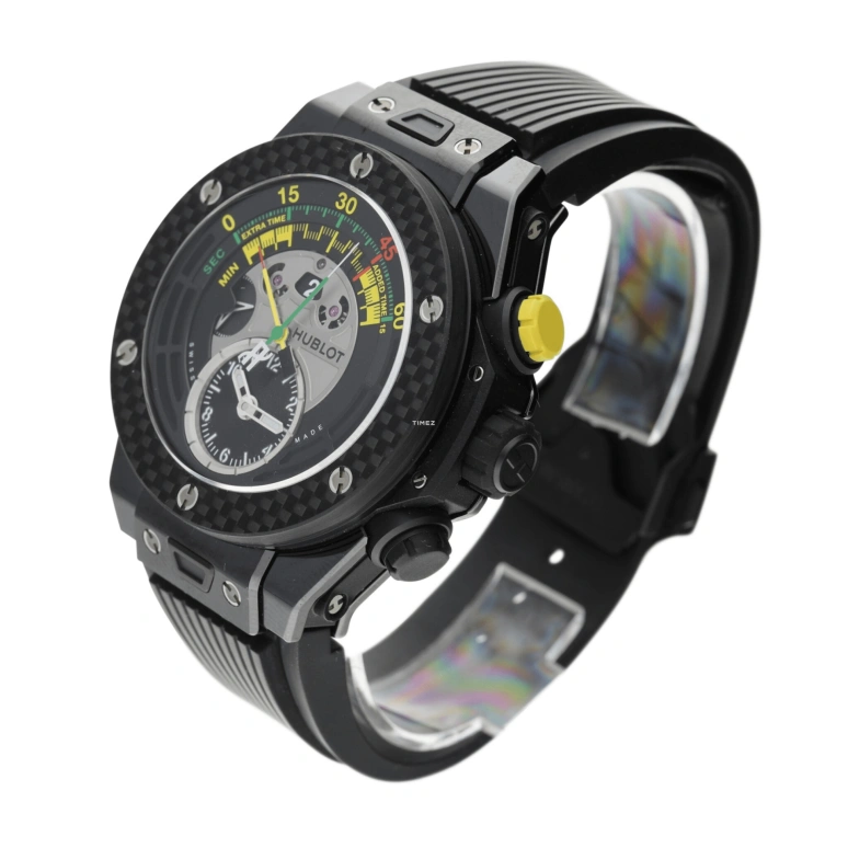 Hublot,Big Bang 45.50mm,45.50mm,Ceramic,KING GOLD,Black,Grey,Automatic,Chronograph,Dule Time,Retrograde,412,412.CQ.1127.RX