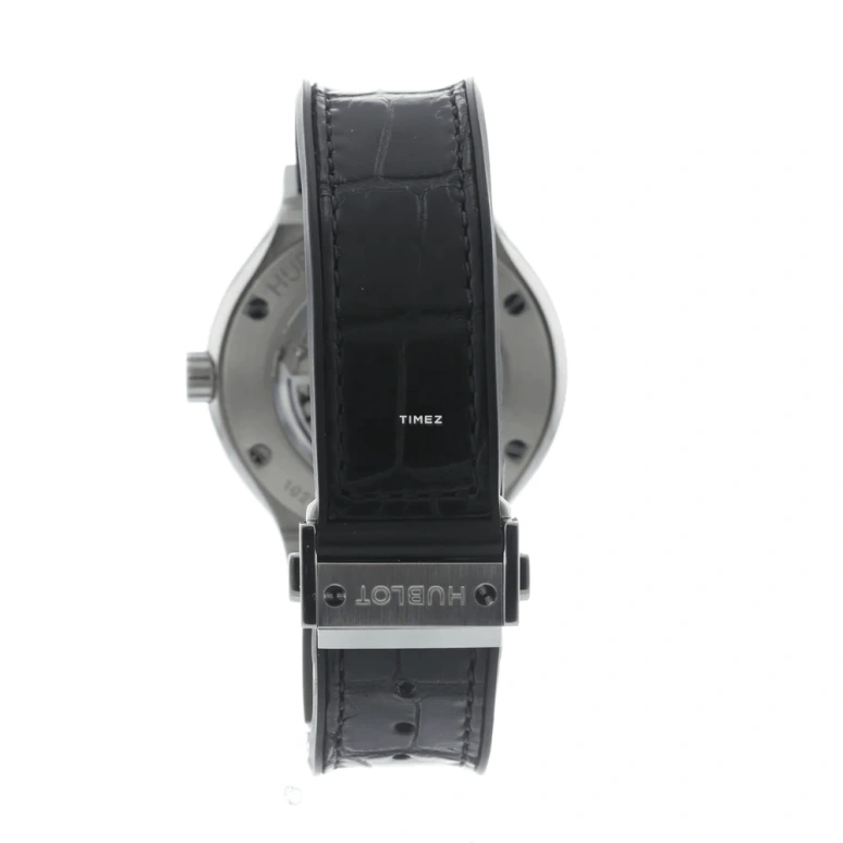 Hublot,Classic Fusion 38mm,38mm,Titanium,Black,Automatic,Day,42hours,565,565.NX.1170.LR