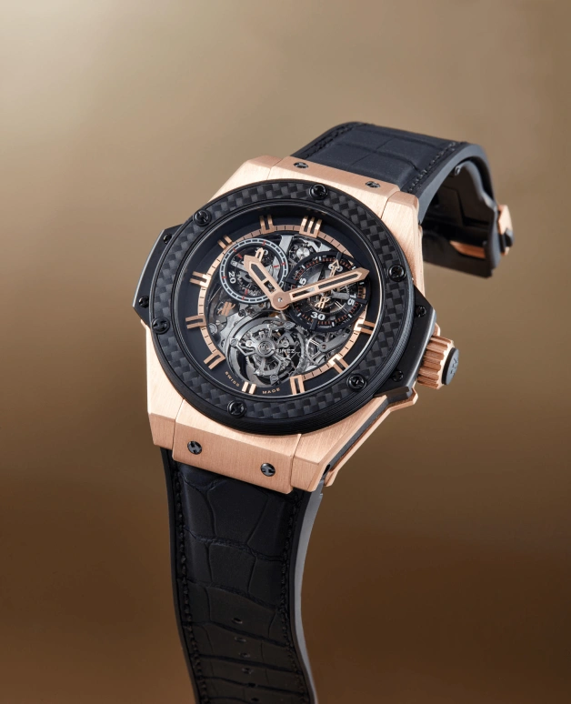 Hublot,King Power 48mm,48mm,Rose Gold,Black,Handwound,120hours,In-house Caliber,704,704.OQ.1138.GR