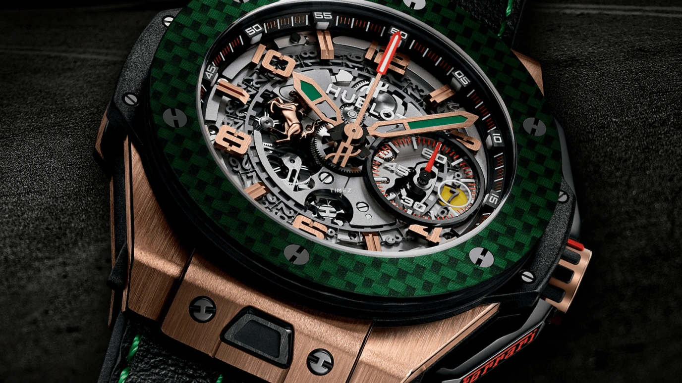 Hublot,Big Bang 45mm,45mm,Rose Gold,KING GOLD,Grey,Automatic,Chronograph,Day,401,401.OQ.0123.VR.FMX15