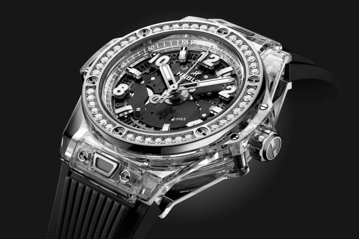Hublot,Big Bang 39mm,39mm,Sapphire,Grey,Day,Sapphire,Crystal Glass,Round,465,465.JX.4902.RX.1204