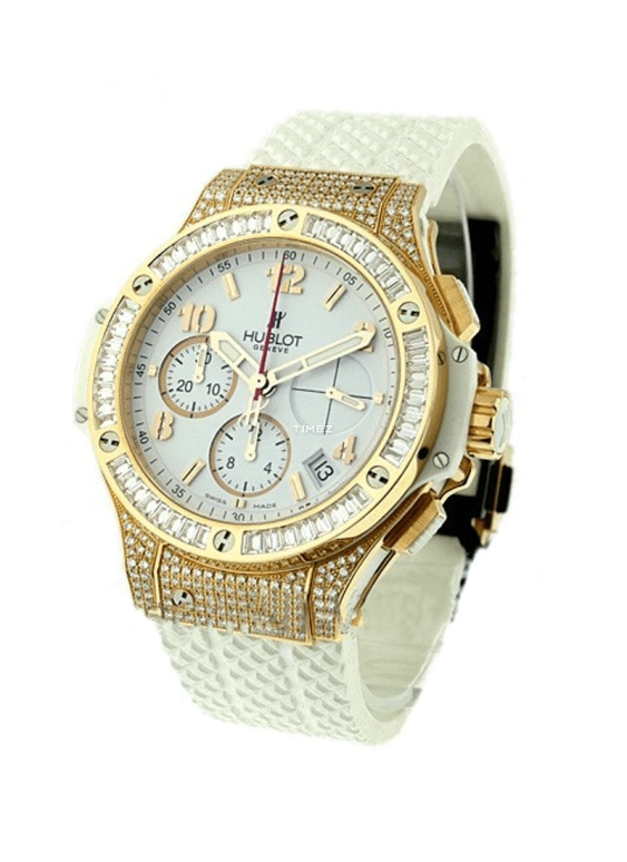 Hublot,Big Bang 41mm,41mm,Rose Gold,White,Automatic,Chronograph,Day,341,341.PE.230.RW.094