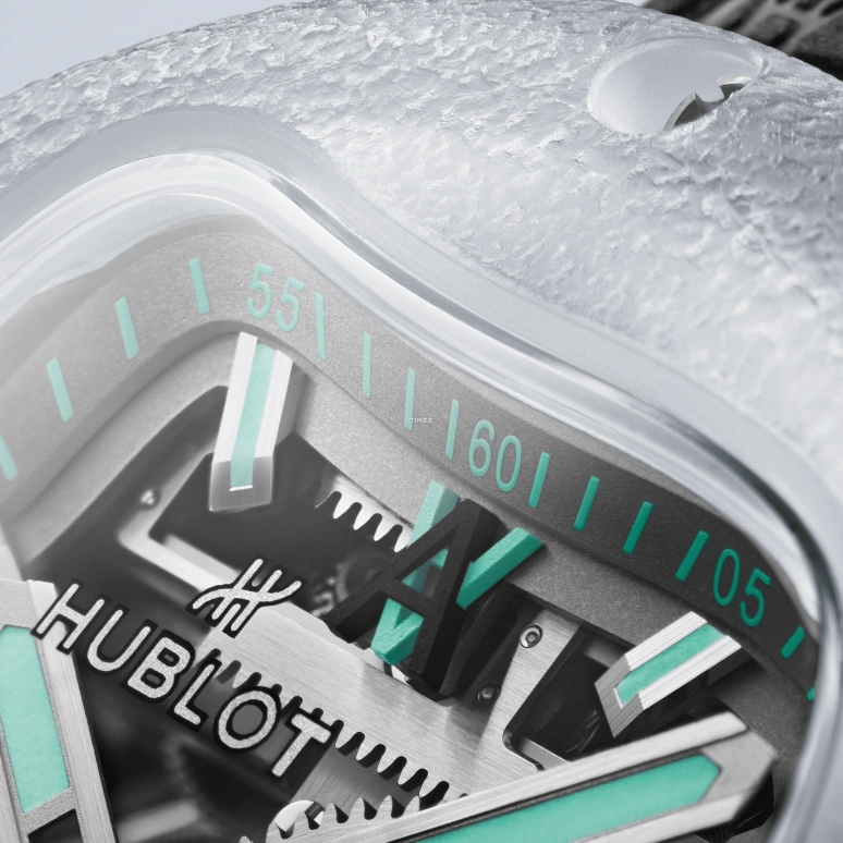 Hublot,MP 42mm,42mm,Titanium,Sapphire,Silver,Handwound,Power Reserve Indicator,240hours,917,917.NJ.6909.RX