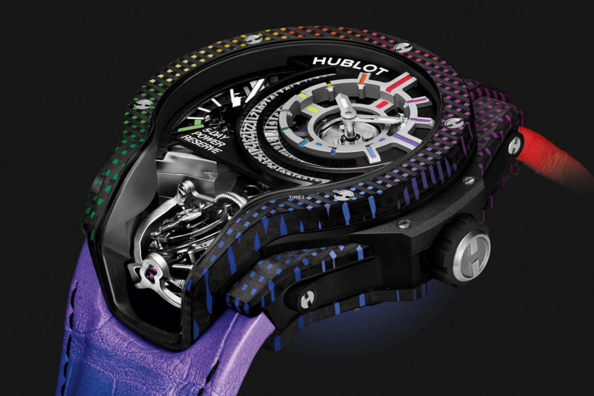 Hublot,MP 49mm,49mm,Carbon,Black,Power Reserve Indicator,Tourbillon,Sapphire,909,909.QDRB.1120.LR