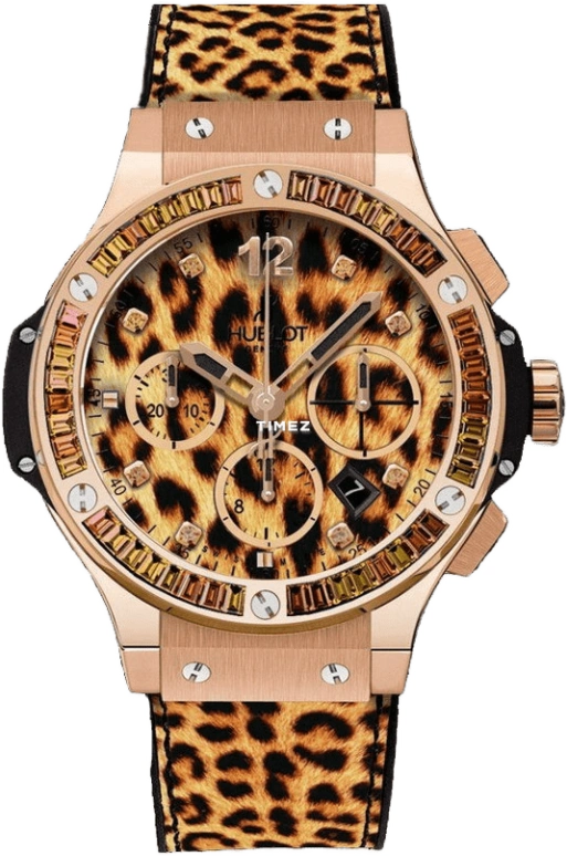 Hublot,Big Bang 41mm,41mm,Rose Gold,Brown,Automatic,Chronograph,Day,341,341.PX.7610.NR.1976