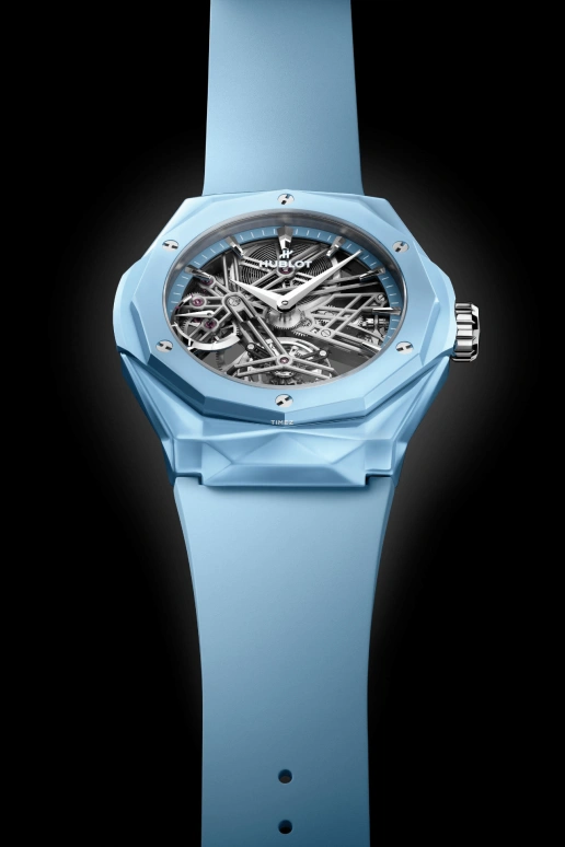 Hublot,Classic Fusion 45mm,45mm,Ceramic,Skeleton,Handwound,Power Reserve Indicator,Tourbillon,505,505.ES.5129.RX.ORL24