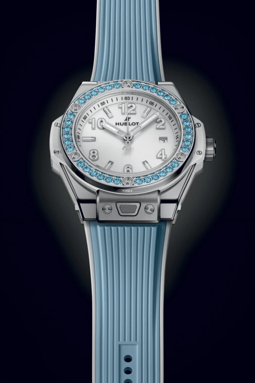Hublot,Big Bang 33mm,33mm,Stainless Steel,White,Automatic,Day,40hours,485,485.SL.2210.RX.1207