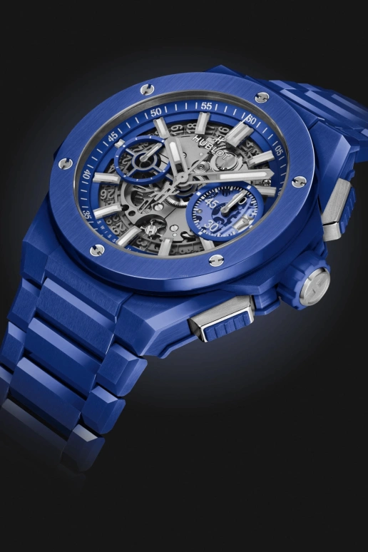 Hublot,Big Bang 42mm,42mm,Ceramic,Blue,Automatic,72hours,In-house Caliber,451,451.EX.5129.EX