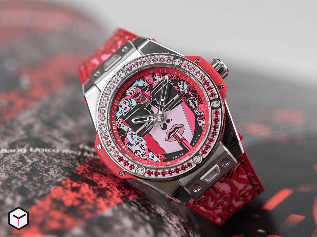 Hublot,Big Bang 39mm,39mm,Stainless Steel,Multi-Color,Black,Automatic,50hours,In-house Caliber,465,465.SX.1130.VR.1213.LIP19