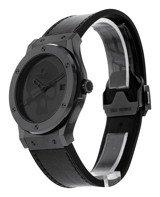 Hublot,Classic Fusion 45mm,45mm,Ceramic,Black,Automatic,Day,Sapphire,Crystal Glass,511,511.CM.1110.VR.PIC12
