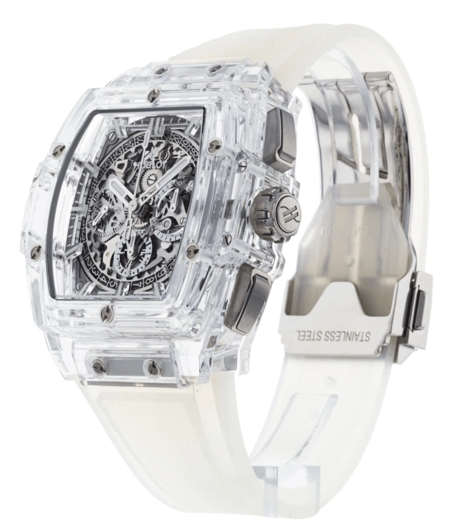 Hublot,Spirit of Big Bang 42mm,42mm,Titanium,Sapphire,Skeleton,Automatic,Chronograph,Day,641,641.JX.0120.RT
