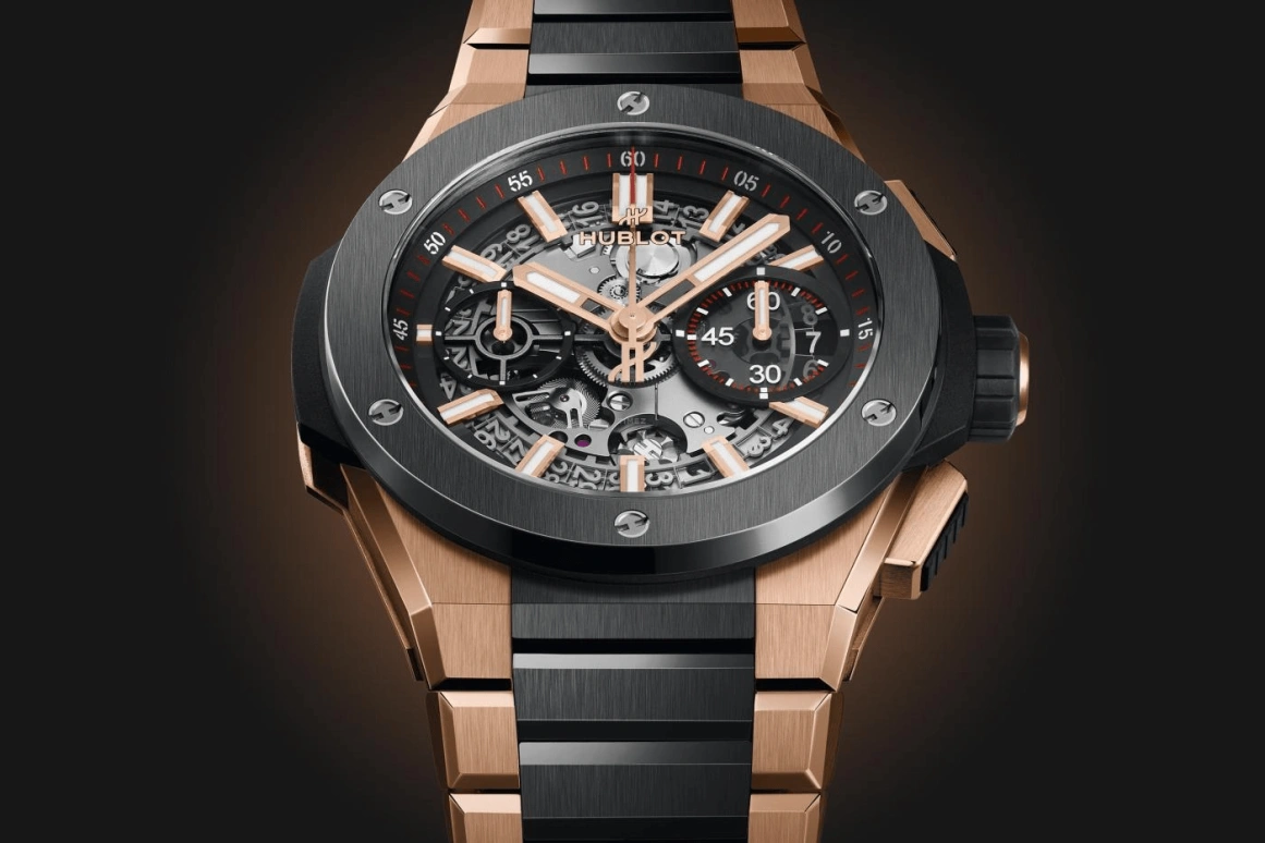 Hublot,Big Bang 42mm,42mm,Ceramic,KING GOLD,Black,Automatic,72hours,In-house Caliber,451,451.OM.1180.OM