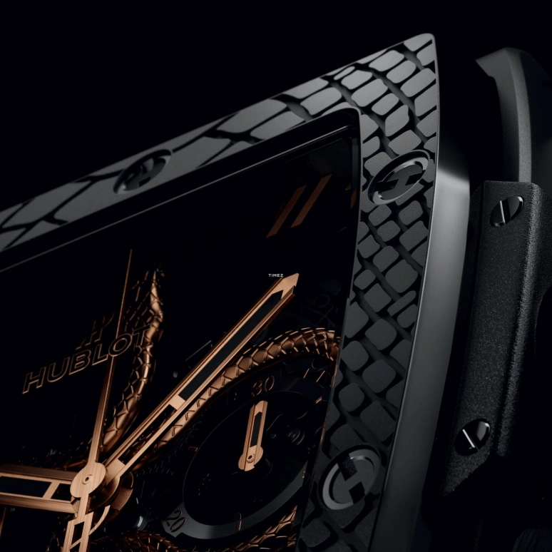 Hublot,Spirit of Big Bang 42mm,42mm,Ceramic,Black,Rose Gold,Automatic,Chronograph,Day,snake,642,642.CI.0180.RX.CNY25