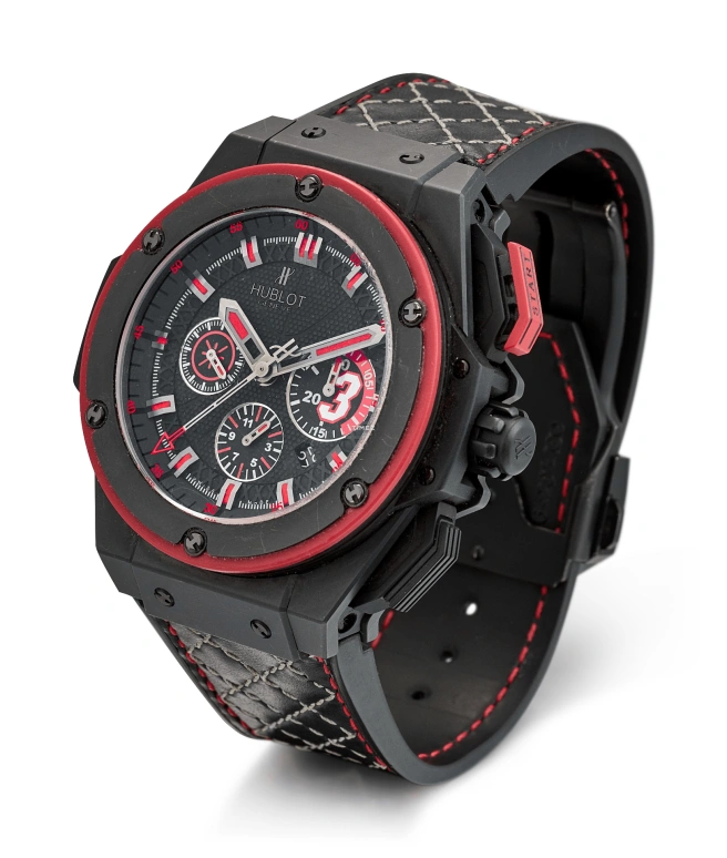 Hublot,King Power 48mm,48mm,Ceramic,Black,Automatic,Chronograph,Day,703,703.CI.1123.VR.DWD11