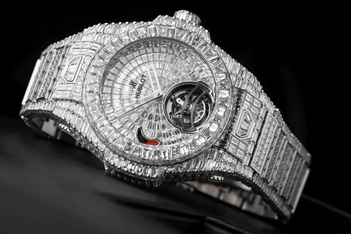 Hublot,Big Bang 45mm,45mm,White Gold,Silver,Handwound,Power Reserve Indicator,Tourbillon,Khamzat Chimaev,405,405.WX.9204.LR.9904
