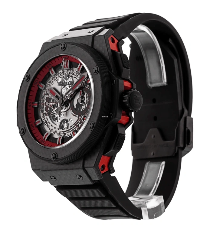 Hublot,King Power 48mm,48mm,Carbon,Luminous,Red,Automatic,72hours,In-house Caliber,701,701.QX.0113.HR
