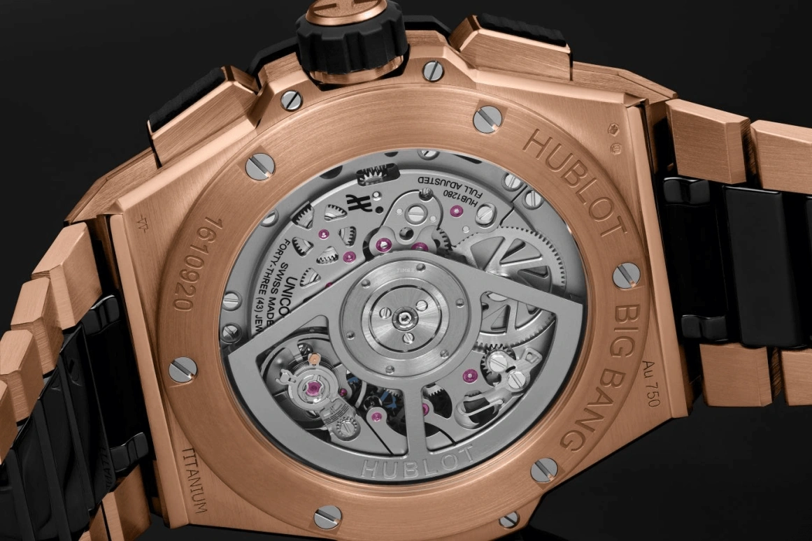 Hublot,Big Bang 42mm,42mm,Ceramic,KING GOLD,Black,Automatic,72hours,In-house Caliber,451,451.OM.1180.OM