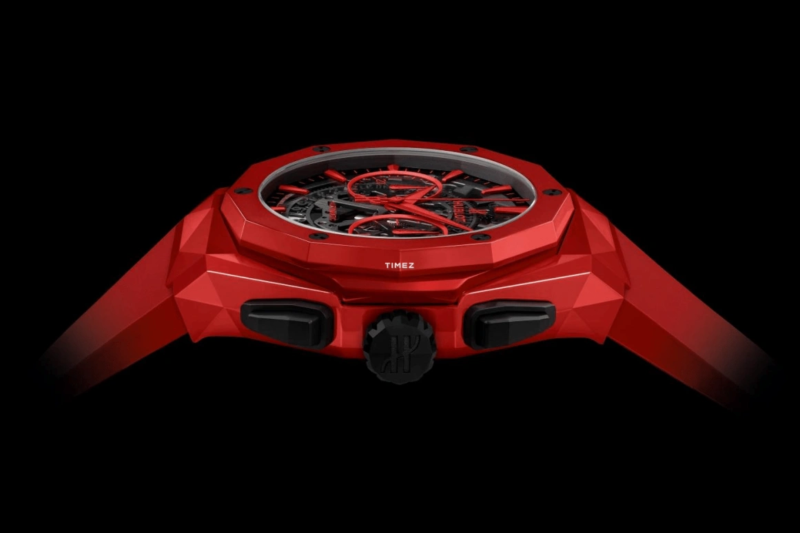 Hublot,Classic Fusion 45mm,45mm,Ceramic,Red,Black,Skeleton,Automatic,42hours,In-house Caliber,525,525.CF.0130.RX.ORL19