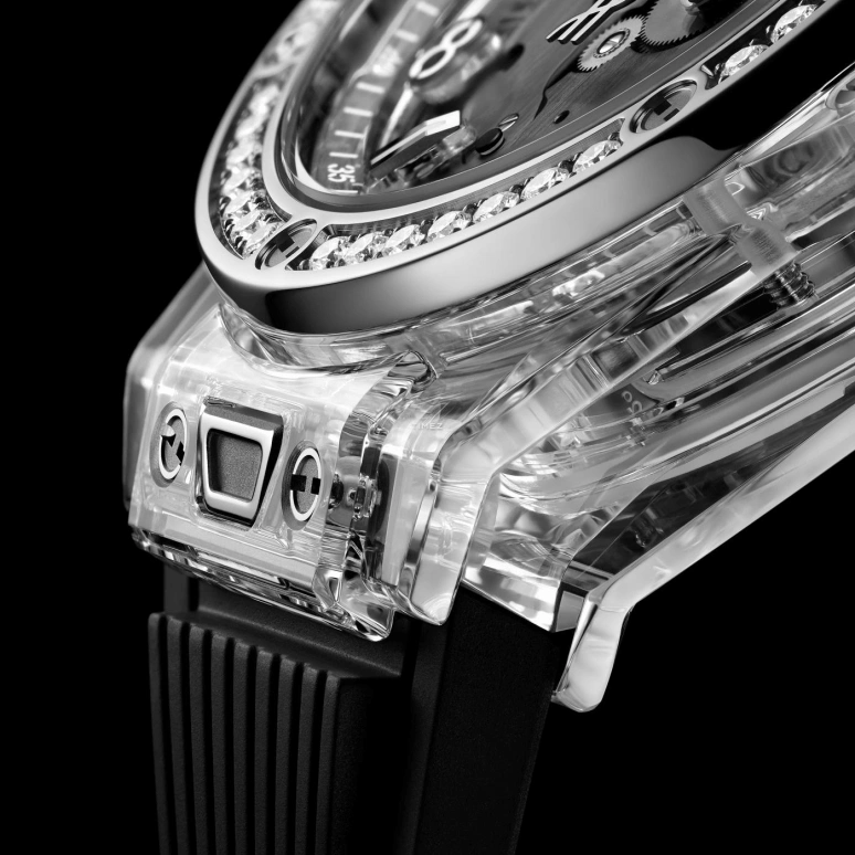 Hublot,Big Bang 39mm,39mm,Sapphire,Grey,Day,Sapphire,Crystal Glass,Round,465,465.JX.4902.RX.1204