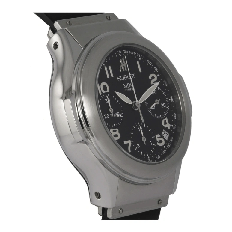 Hublot,Other 40mm,40mm,Stainless Steel,Black,Automatic,Chronograph,Day,1810,1810.1