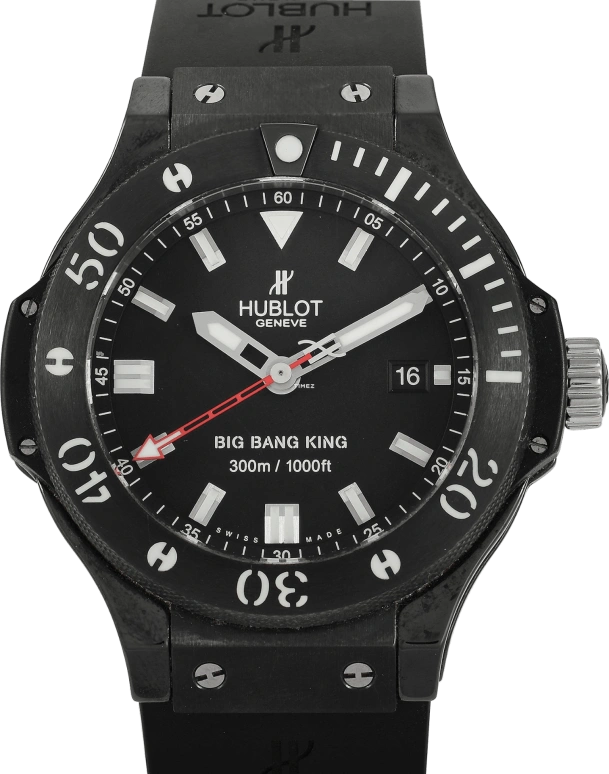 Hublot,Big Bang 44mm,44mm,Ceramic,Black,Automatic,Day,42hours,312,312.CM.1120.RX