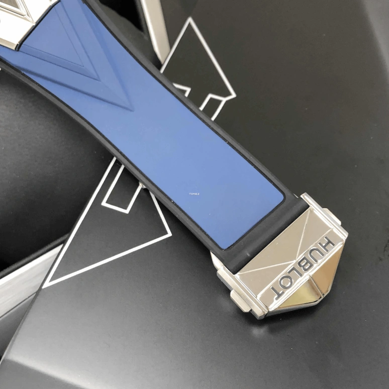 Hublot,Big Bang 45mm,45mm,Titanium Gold,Blue,Automatic,Chronograph,Day,Flyback,Retrograde,72hours,In-house Caliber,418,418.NX.5107.RX.MXM20