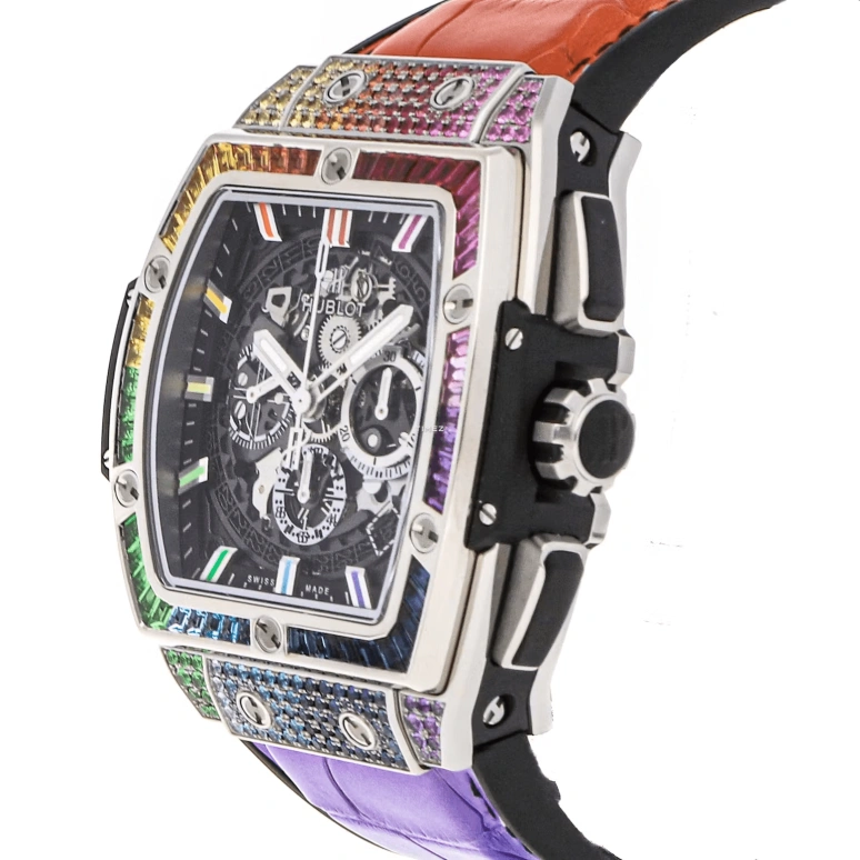Hublot,Spirit of Big Bang 42mm,42mm,Sapphire,KING GOLD,Crystal,Titanium Gold,Skeleton,Automatic,Chronograph,Day,641,641.NX.0117.LR.0999