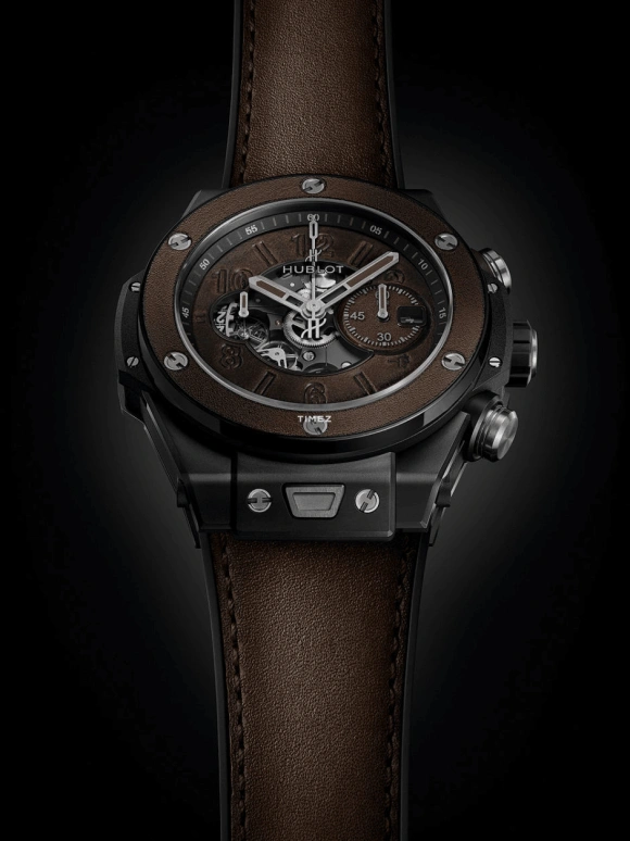 Hublot,Big Bang 45mm,45mm,Ceramic,Coffee,Brown,Automatic,Chronograph,Day,411,411.CI.0500.VR.BER20
