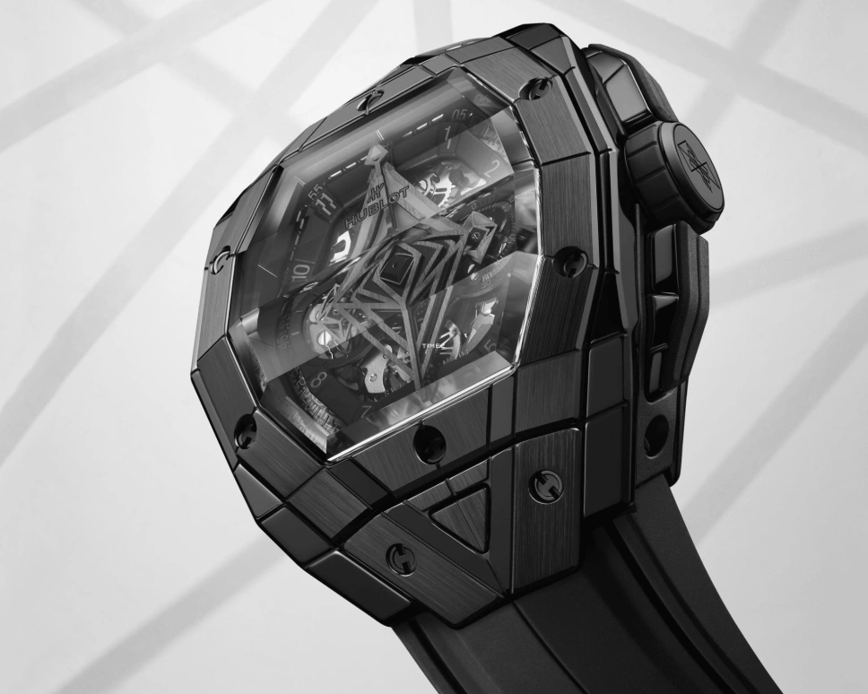 Hublot,Spirit of Big Bang 42mm,42mm,Ceramic,Skeleton,Automatic,Chronograph,Day,648,648.CX.0114.RX.MXM23