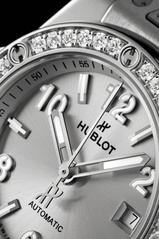 Hublot,Big Bang 33mm,33mm,Stainless Steel,Silver,Automatic,Day,40hours,485,485.SX.4310.LR.1204.JPN