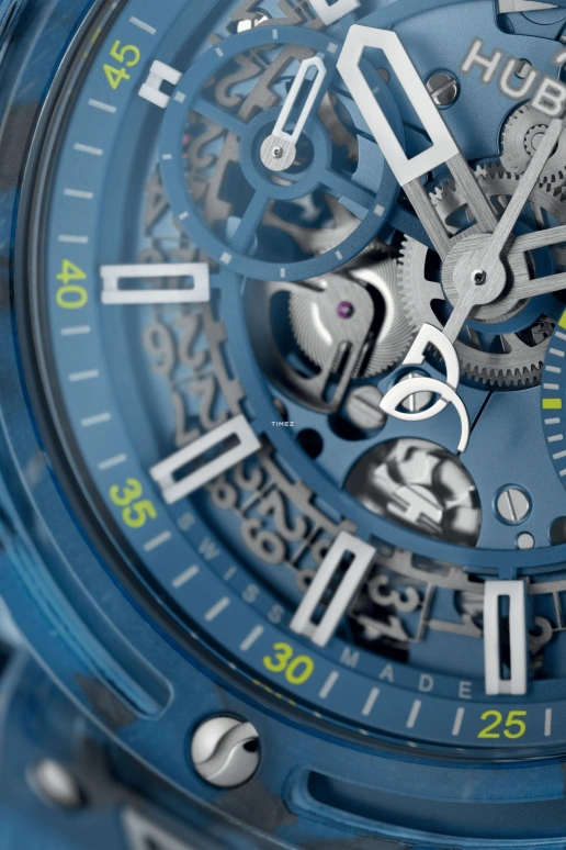 Hublot,Big Bang 42mm,42mm,Composite,Blue,Automatic,Chronograph,Day,Novak Djokovic,441,441.QKB.5120.NR.DJO24