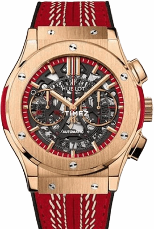 Hublot,Classic Fusion 45mm,45mm,Rose Gold,Black,Automatic,Chronograph,Day,525,525.OX.0139.VR.WCC15