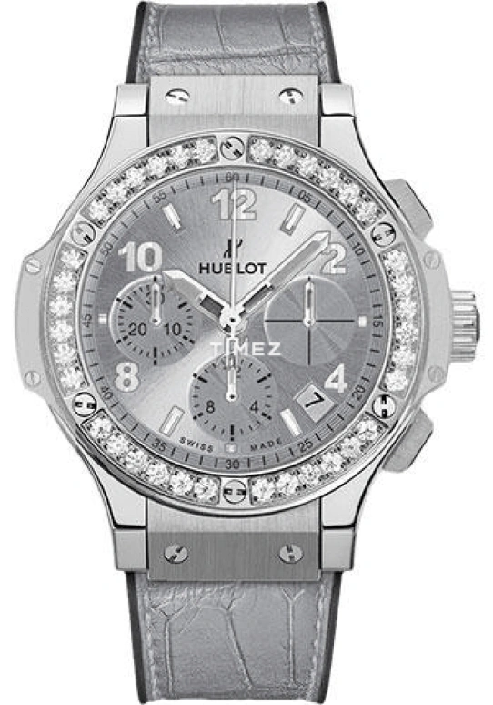 Hublot,Big Bang 41mm,41mm,Stainless Steel,Silver,Grey,Automatic,Chronograph,Day,341,341.SX.4310.LR.1204