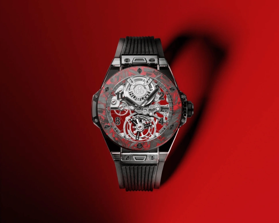 Hublot,Big Bang 45mm,45mm,Sapphire,Crystal,Skeleton,Automatic,Tourbillon,Sapphire,Crystal Glass,419,419.JBV.0113.RT.LVB23