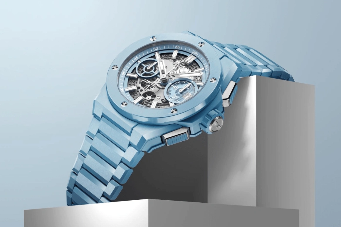 Hublot,Big Bang 42mm,42mm,Ceramic,Sky Blue,Blue,Automatic,72hours,In-house Caliber,451,451.EX.5120.EX