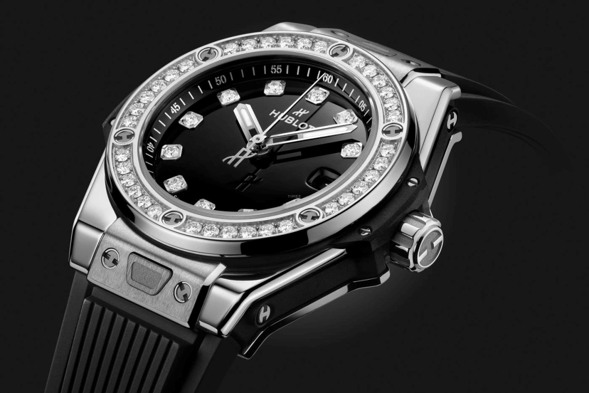 Hublot,Big Bang 33mm,33mm,Stainless Steel,Black,Automatic,40hours,In-house Caliber,485,485.SX.1270.RX.1204