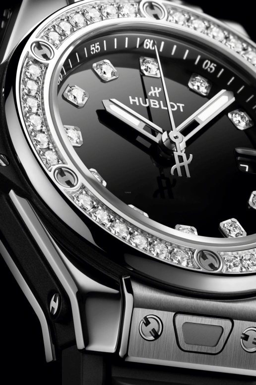 Hublot,Big Bang 33mm,33mm,Stainless Steel,Black,Automatic,40hours,In-house Caliber,485,485.SX.1270.RX.1204