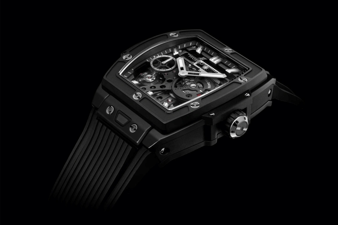 Hublot,Spirit of Big Bang 45mm,45mm,Ceramic,Black,Skeleton,Automatic,Power Reserve Indicator,240hours,614,614.CI.1170.RX