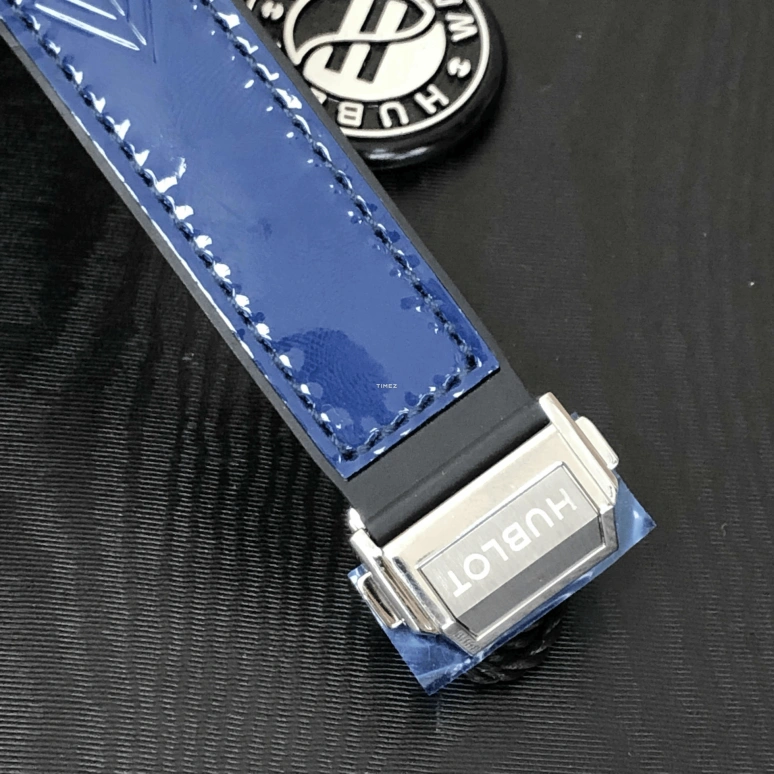 Hublot,Big Bang 39mm,39mm,Stainless Steel,Blue,Automatic,50hours,In-house Caliber,465,465.SS.7179.VR.1204.MXM19