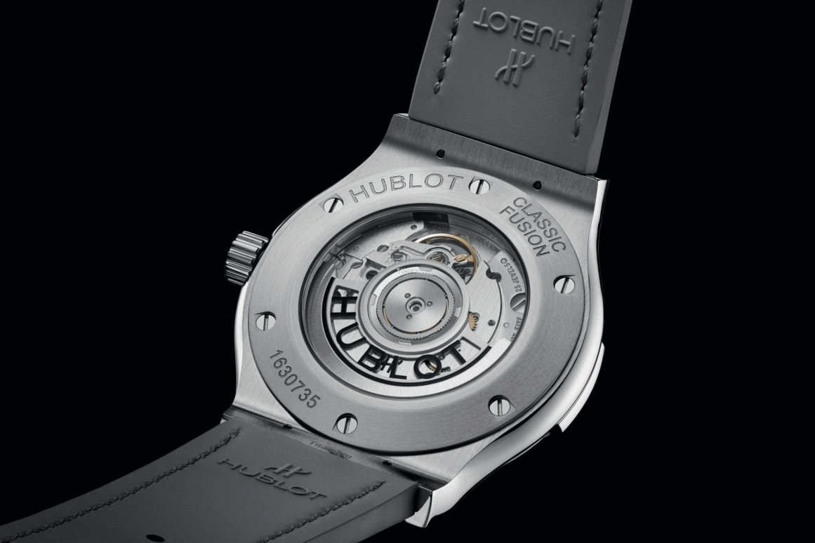 Hublot,Classic Fusion 42mm,42mm,Titanium,Grey,Automatic,Day,42hours,542,542.NX.5610.NR.HEC24