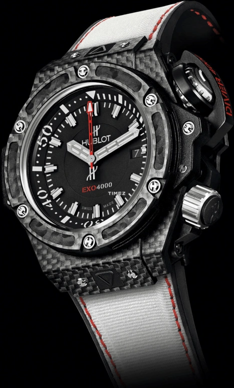 Hublot,King Power 48mm,48mm,Carbon,Black,Automatic,Day,42hours,731,731.QX.EXO14